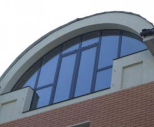 Окна из алюминия для офисных зданий